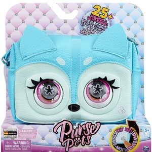 Interactive Purse Pet with Over 25 Sounds and Reactions